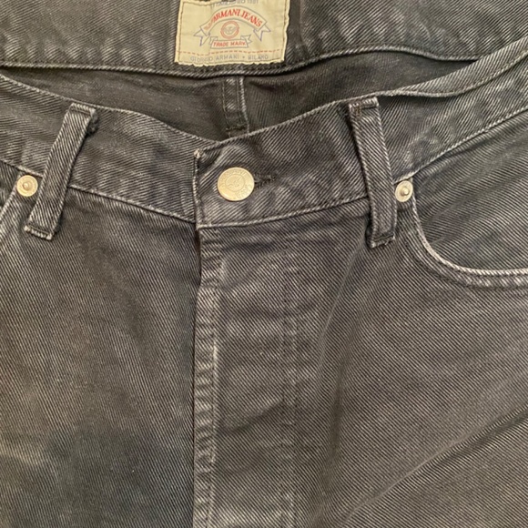 ARMANI JEANS Men’s Black Jeans Sz 36 - Picture 8 of 13